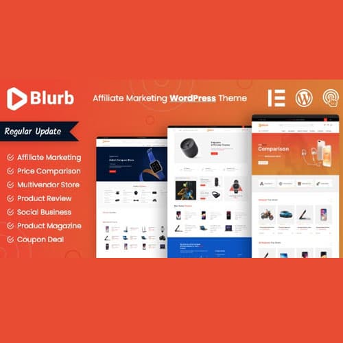 Blurb - Affiliate Marketing WordPress Theme Blurb - Affiliate Marketing WordPress Theme