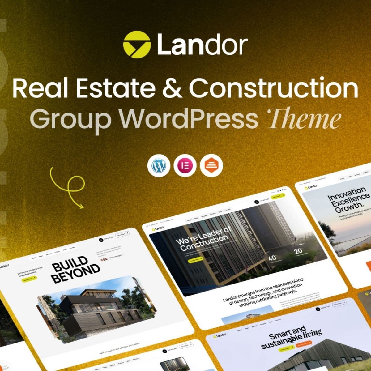 Screenshot of Landor interface