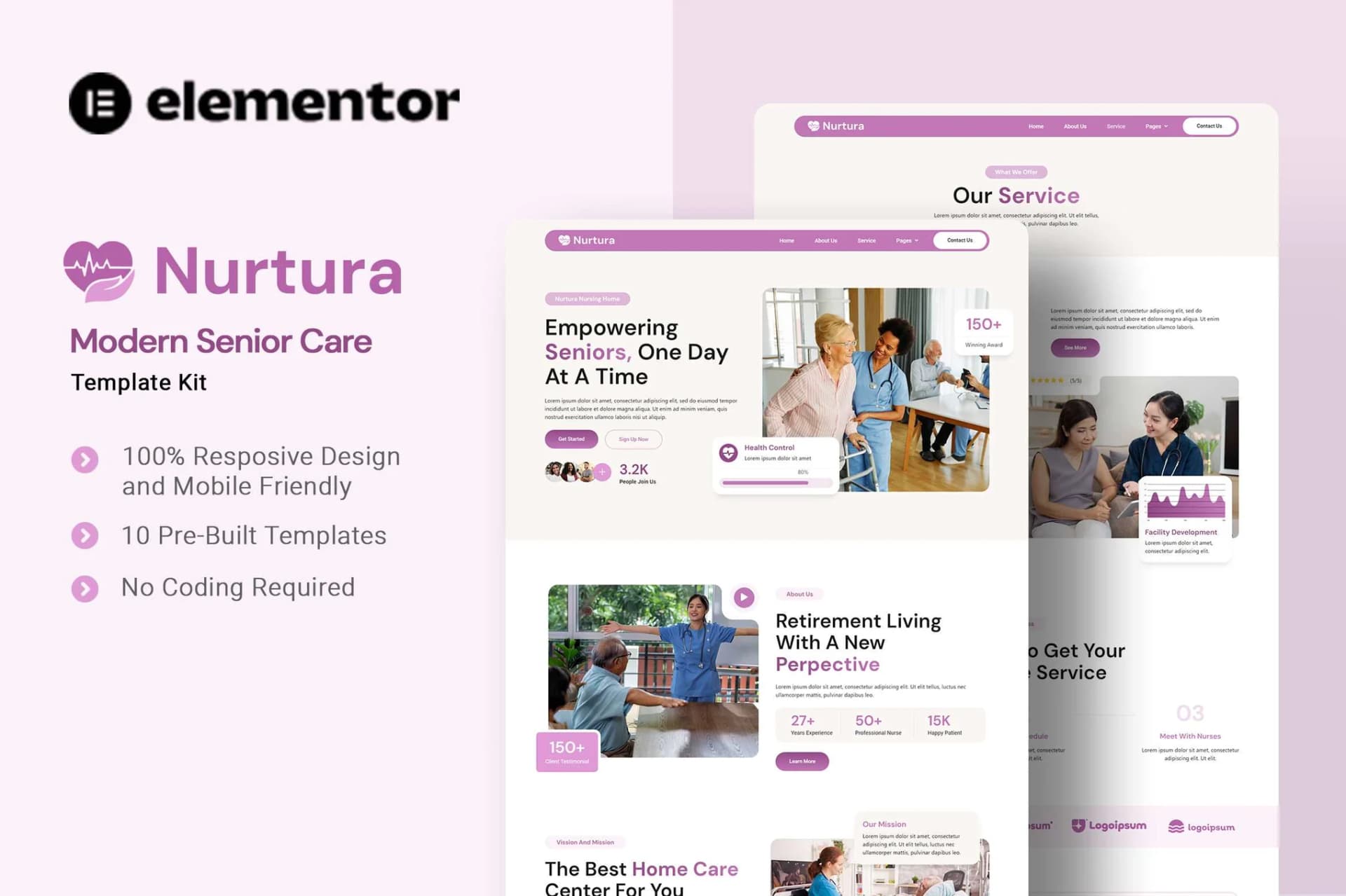Screenshot of Nurtura interface