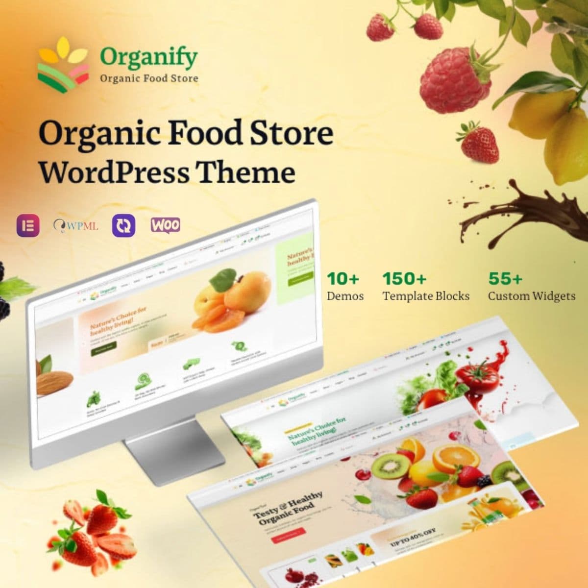Screenshot of Organify interface