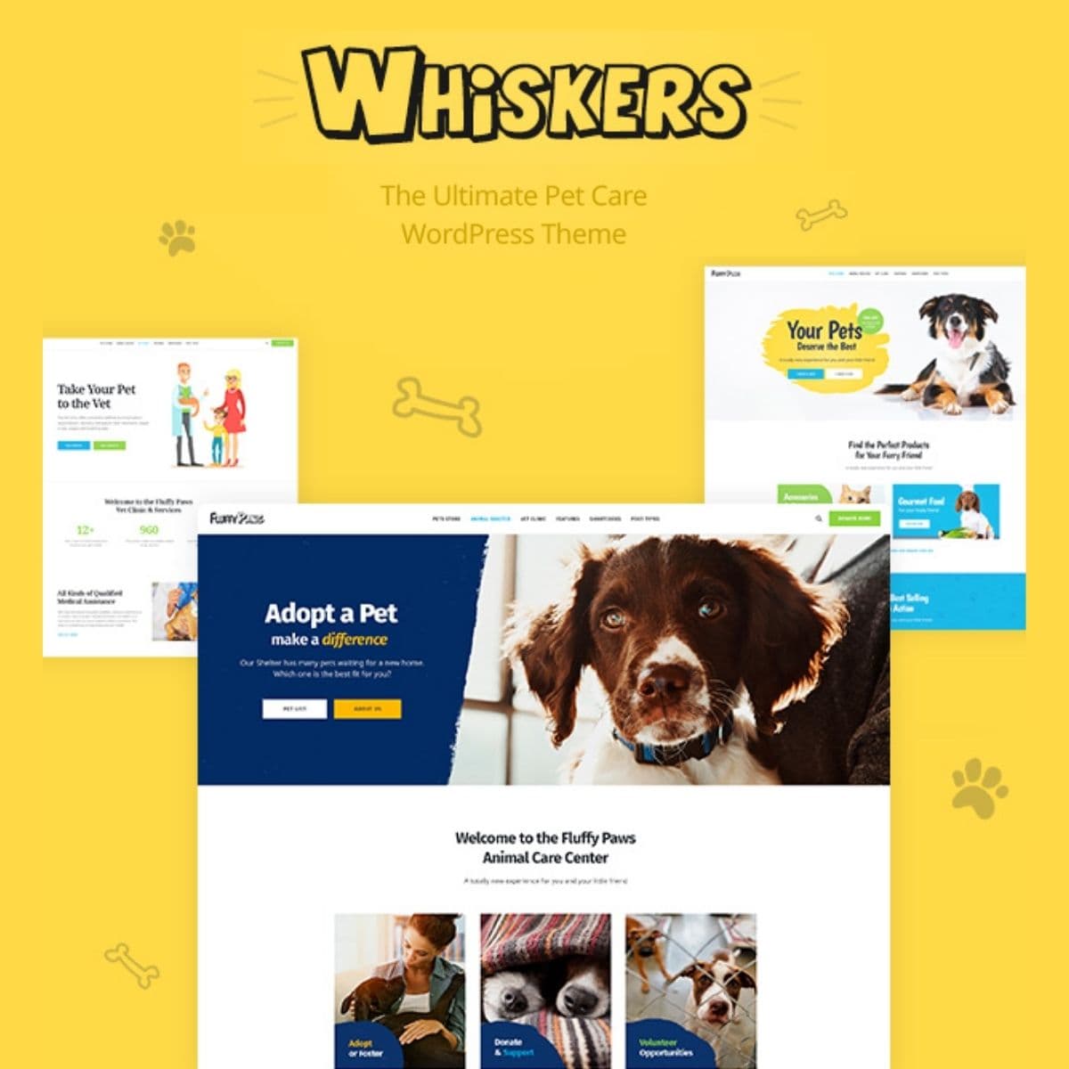 Screenshot of Whiskers interface