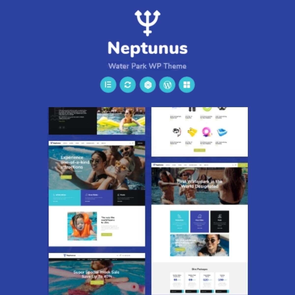 Neptunus - Water & Amusement Park WordPress Theme Neptunus - Water & Amusement Park WordPress Theme