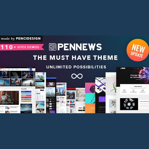 PenNews - News/ Magazine/ Business/ Portfolio/Reviews Landing AMP WordPress Theme PenNews - News/ Magazine/ Business/ Portfolio/Reviews Landing AMP WordPress Theme